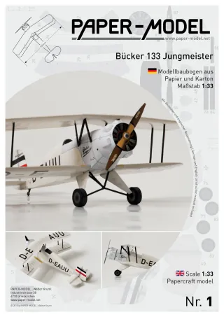 Cover des Modellbaubogens Nr. 1
