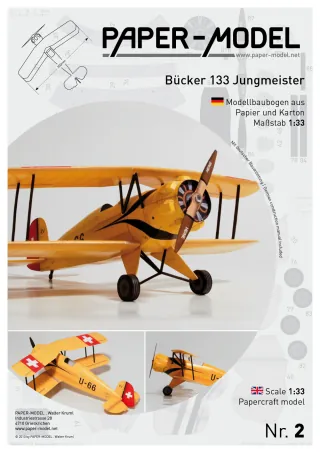 Cover des Modellbaubogens Nr. 2